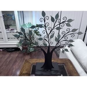 Hallmark 2003 Decorative Metal The Family Tree Photo Jewelry Holder